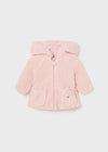 AW23 Mayoral Pink Animal Hooded Jacket / Coat