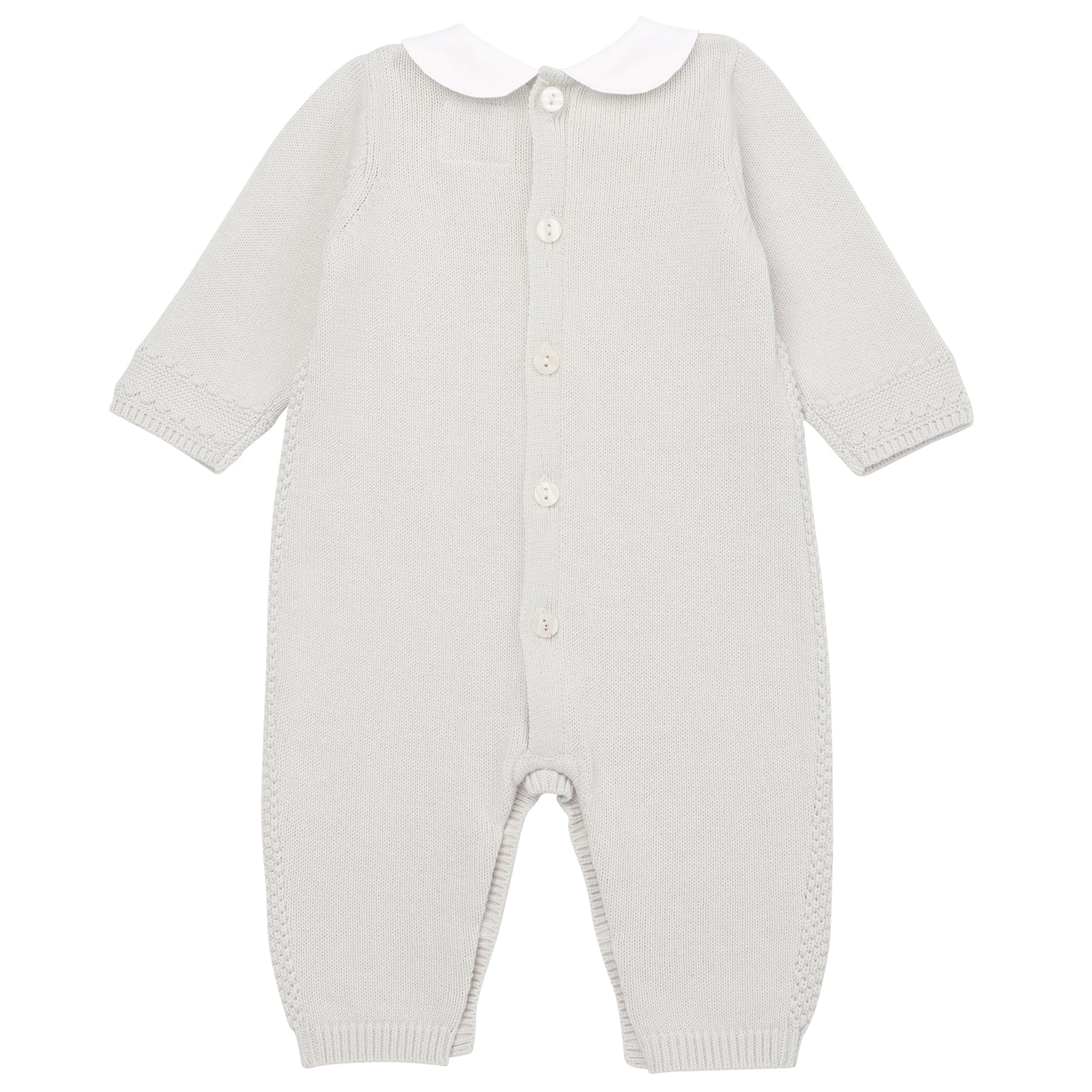 Emile Et Rose HARLEY Beige & White Knit All In One With Hat