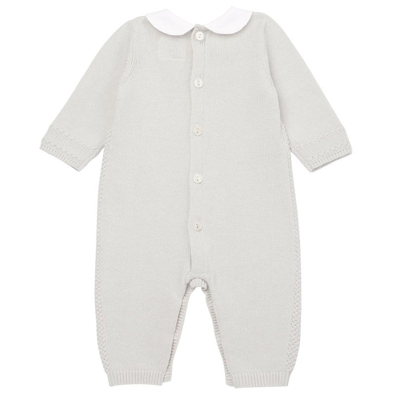 Emile Et Rose HARLEY Beige & White Knit All In One With Hat