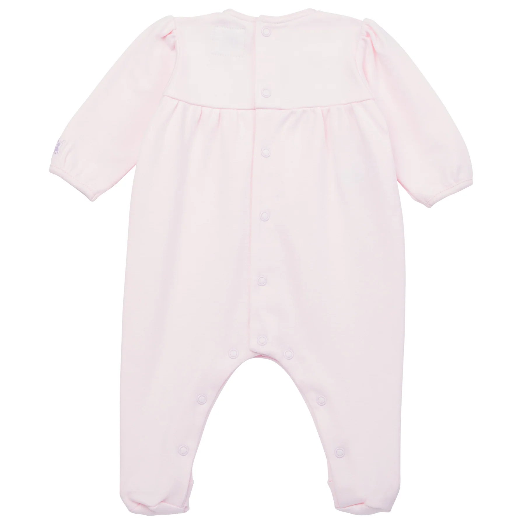 Emile Et Rose HARRIET Pale Pink & White Floral Babygrow