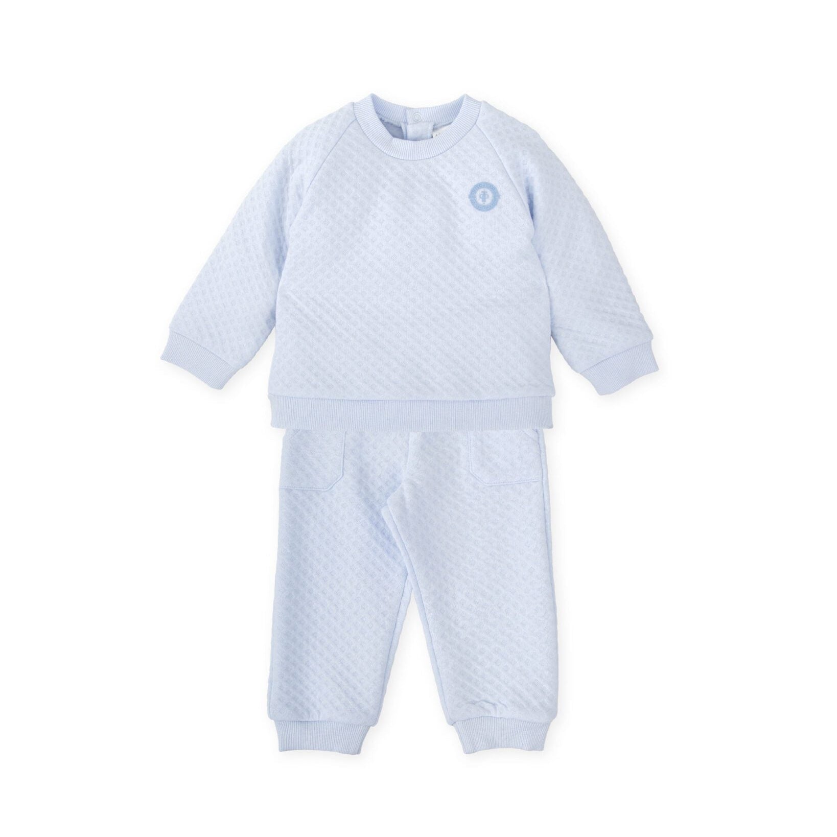 AW25 Tutto Piccolo Blue Logo Badge Tracksuit