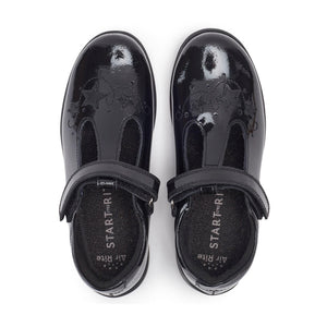 Start-Rite STAR JUMP Black Patent Leather School Shoes