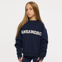 AW25 Ansandro Navy Blue & White Sweatshirt