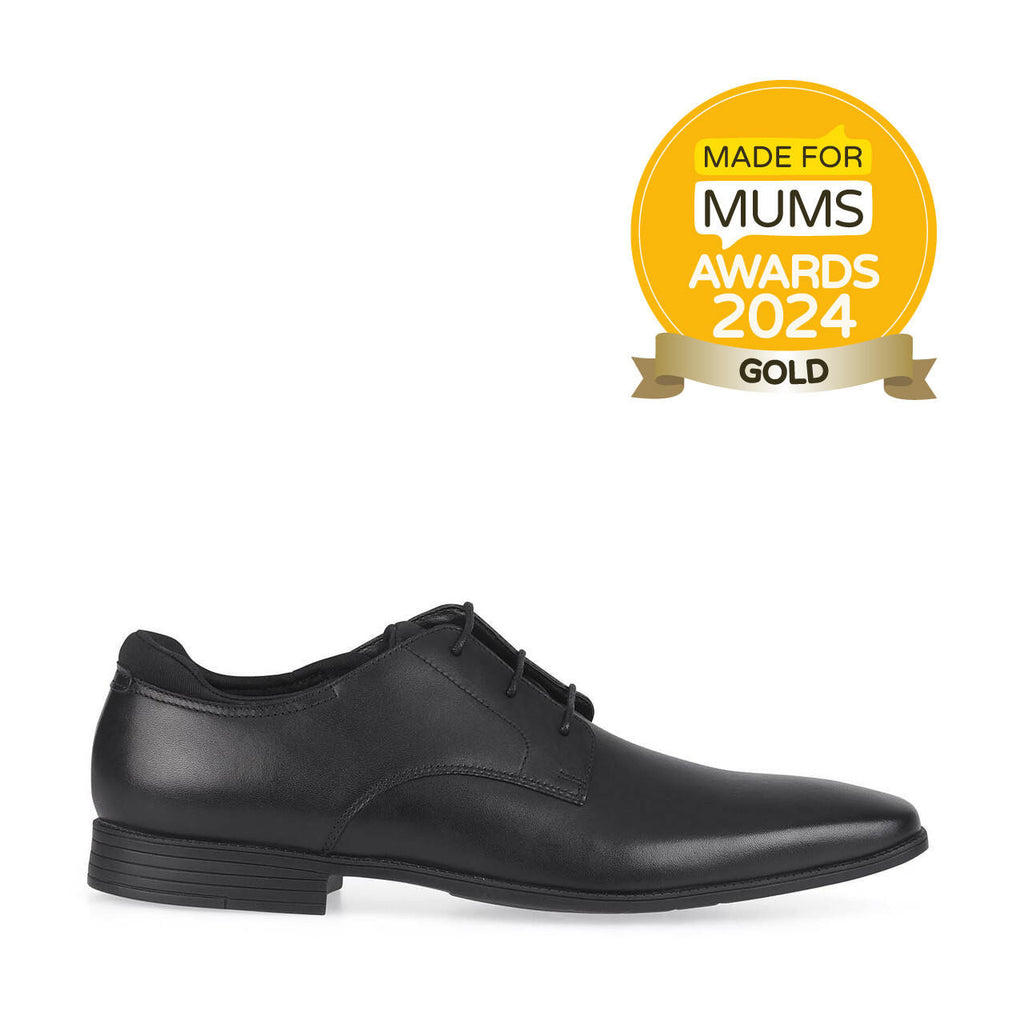 Start-Rite ACADEMY Black Leather School Shoes