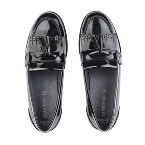 Start-Rite SKETCH Black Patent Leather School Shoes