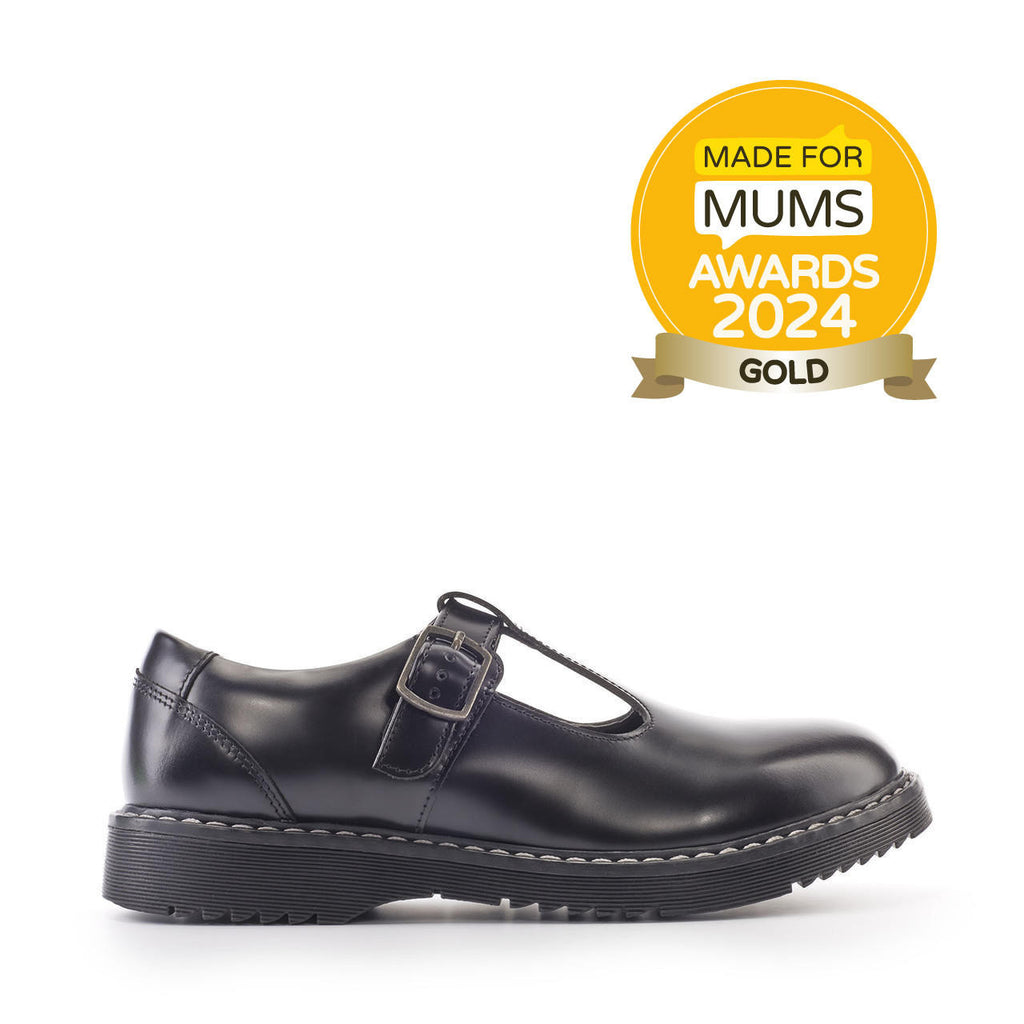 Start-Rite ENVISAGE Black Leather School Shoes