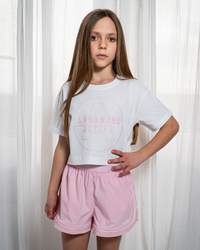 PREORDER SS26 Ansandro Blush T-Shirt & Run Shorts Set