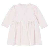 Emile Et Rose HANNAH Pale Pink Floral Embroidered Dress