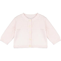 Emile Et Rose CYPRESS Pale Pink Knitted Button Cardigan