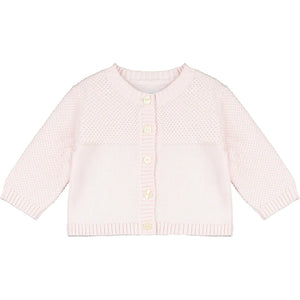 SS24 Emile Et Rose CYPRESS Pale Pink Knitted Button Cardigan