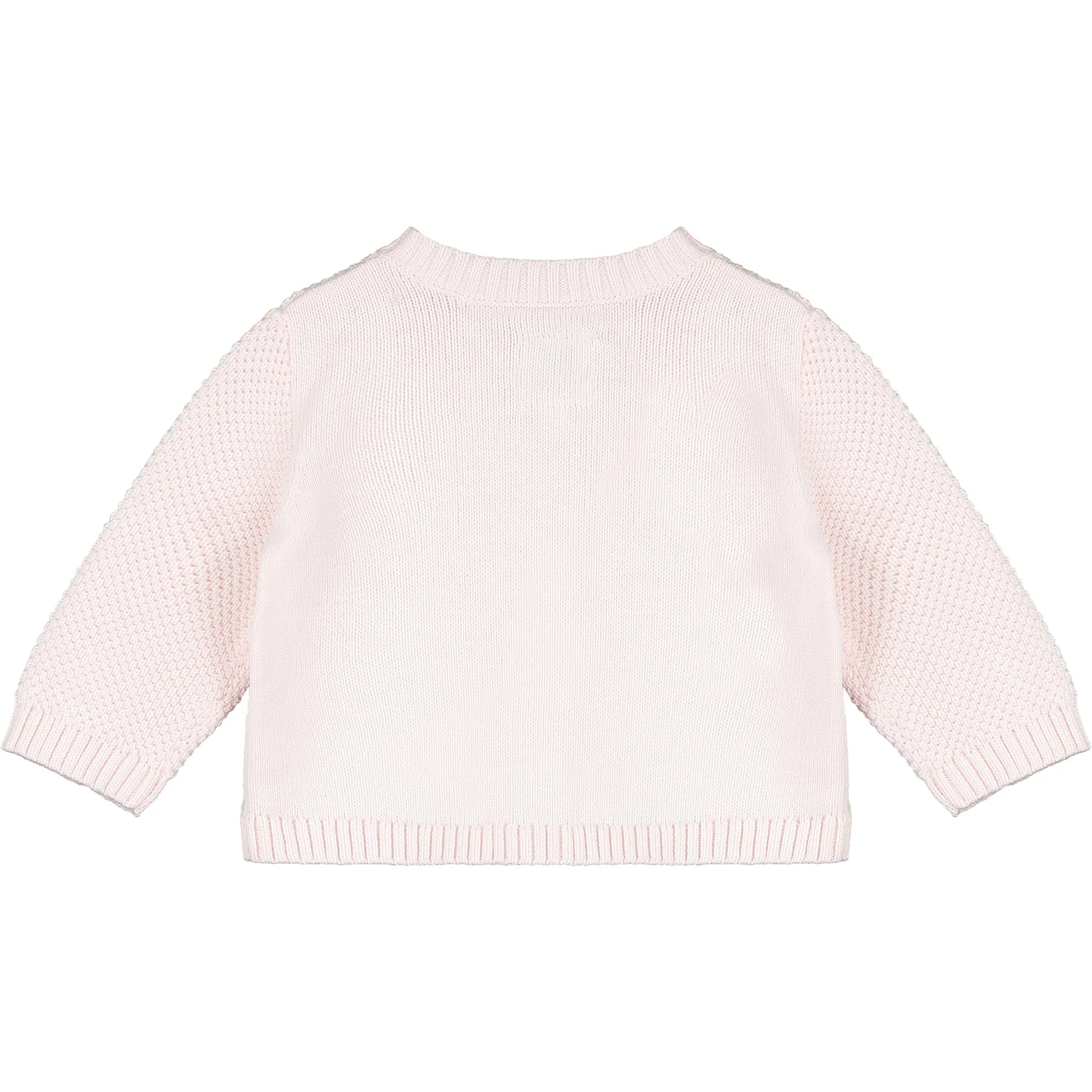 Emile Et Rose CYPRESS Pale Pink Knitted Button Cardigan