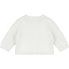 Emile Et Rose CYPRESS White Knitted Button Cardigan