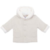 AW25 Emile Et Rose HOLLAND Stone Knitted Pom Pom Hood Jacket