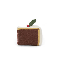 Jellycat Christmas Amuseable Slice Of Christmas Cake Soft Toy