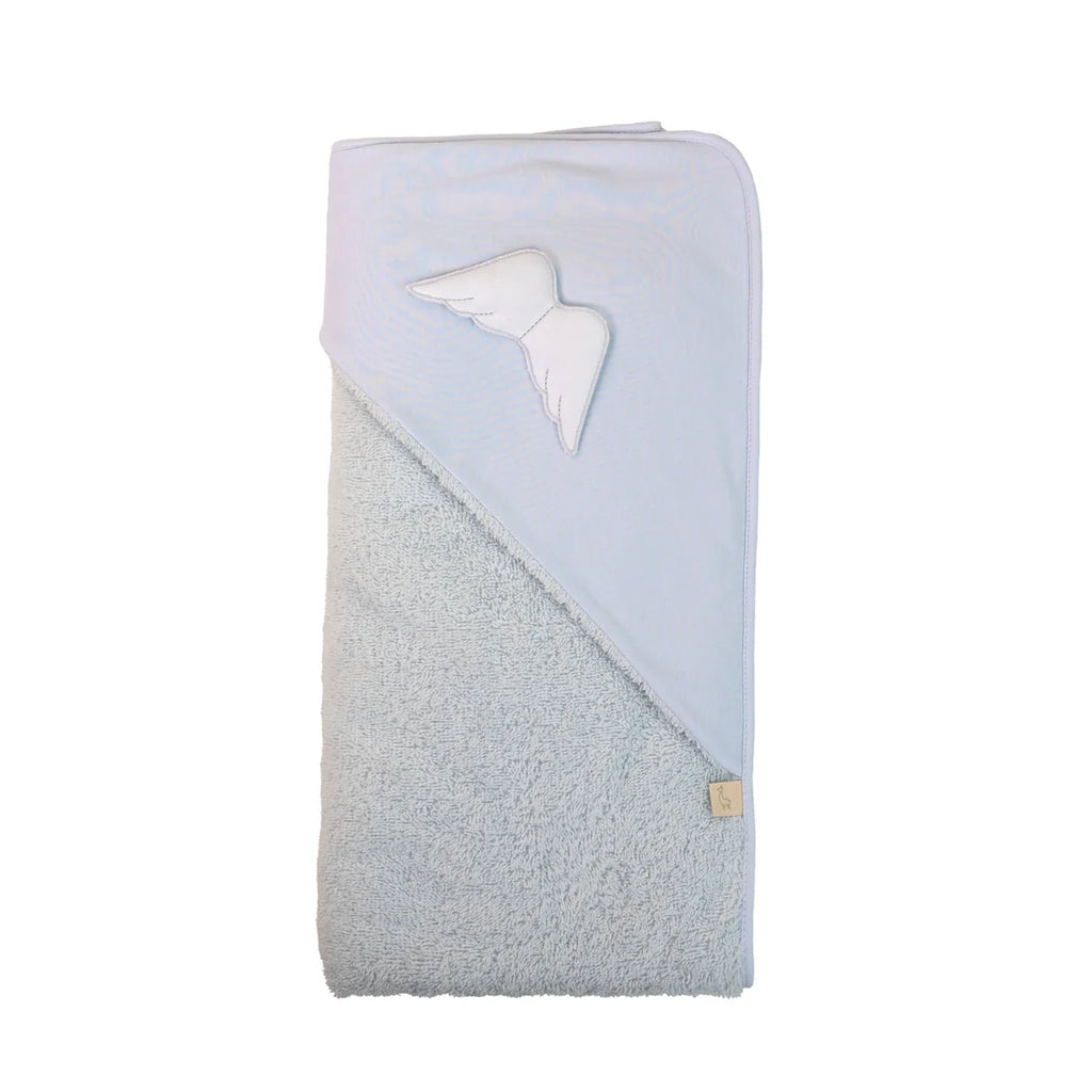Baby Gi Pale Blue Angel Wings Towel