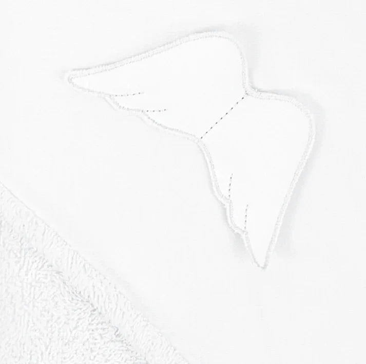 Baby Gi White Angel Wings Towel