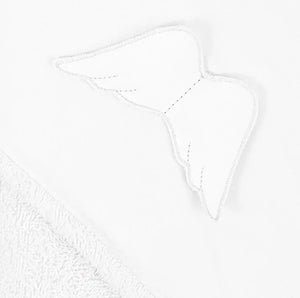 Baby Gi White Angel Wings Towel
