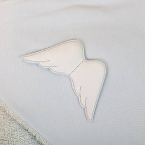 Baby Gi Pale Blue Angel Wings Towel