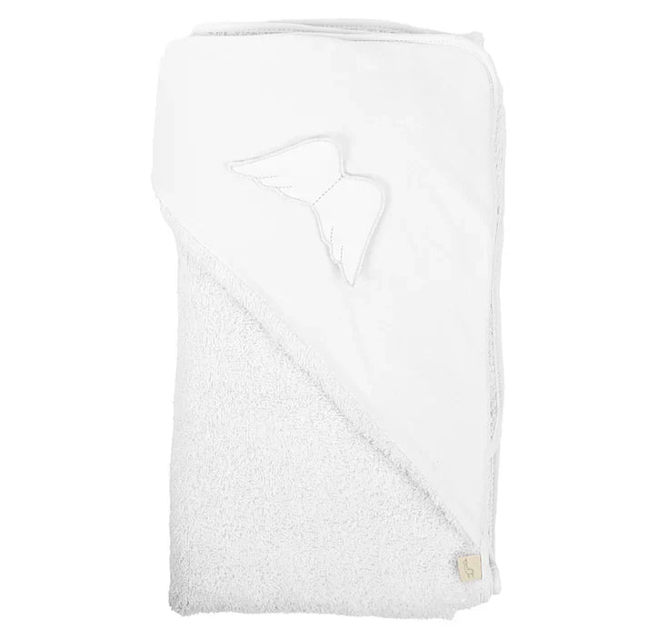 Baby Gi White Angel Wings Towel