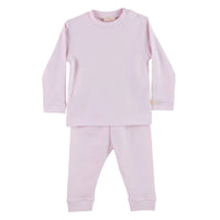 Baby Gi Pale Pink & White Angel Wings Pyjamas
