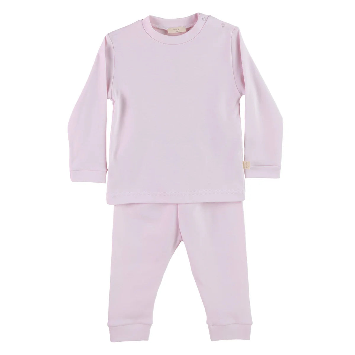 Baby Gi Pale Pink & White Angel Wings Pyjamas