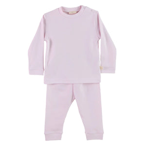 Baby Gi Pale Pink & White Angel Wings Pyjamas