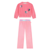 Billieblush Pink Multicoloured Split Hearts Tracksuit