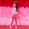 PREORDER AW25 ADee LYDIA Pink & Red Heart Check Leggings Set