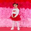 AW25 ADee LAYLA Red & White Bow Tulle Skirt Set