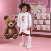 AW25 ADee MICHELLE White Cupcake Logo Bow Dress