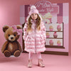 AW25 ADee MONTANA Pink Metallic Bow Coat