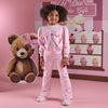 AW25 ADee LUNA Pink Bow Flare Tracksuit