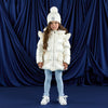 AW25 ADee LILIANA White Hearts Frill Coat