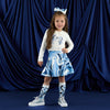 AW25 ADee NELLIE White Swirl Print Bow Logo Skirt Set