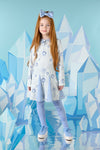 ADee PIPPA Snow White Diamond Print Dress