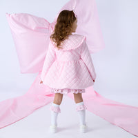 PREORDER SS26 ADee RILEY Pink Quilted Collar Jacket