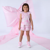 PREORDER SS26 ADee RUBY Pink Bow Shorts Set