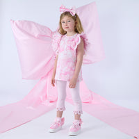 PREORDER SS26 ADee RACHEL Pink Bows Leggings Set