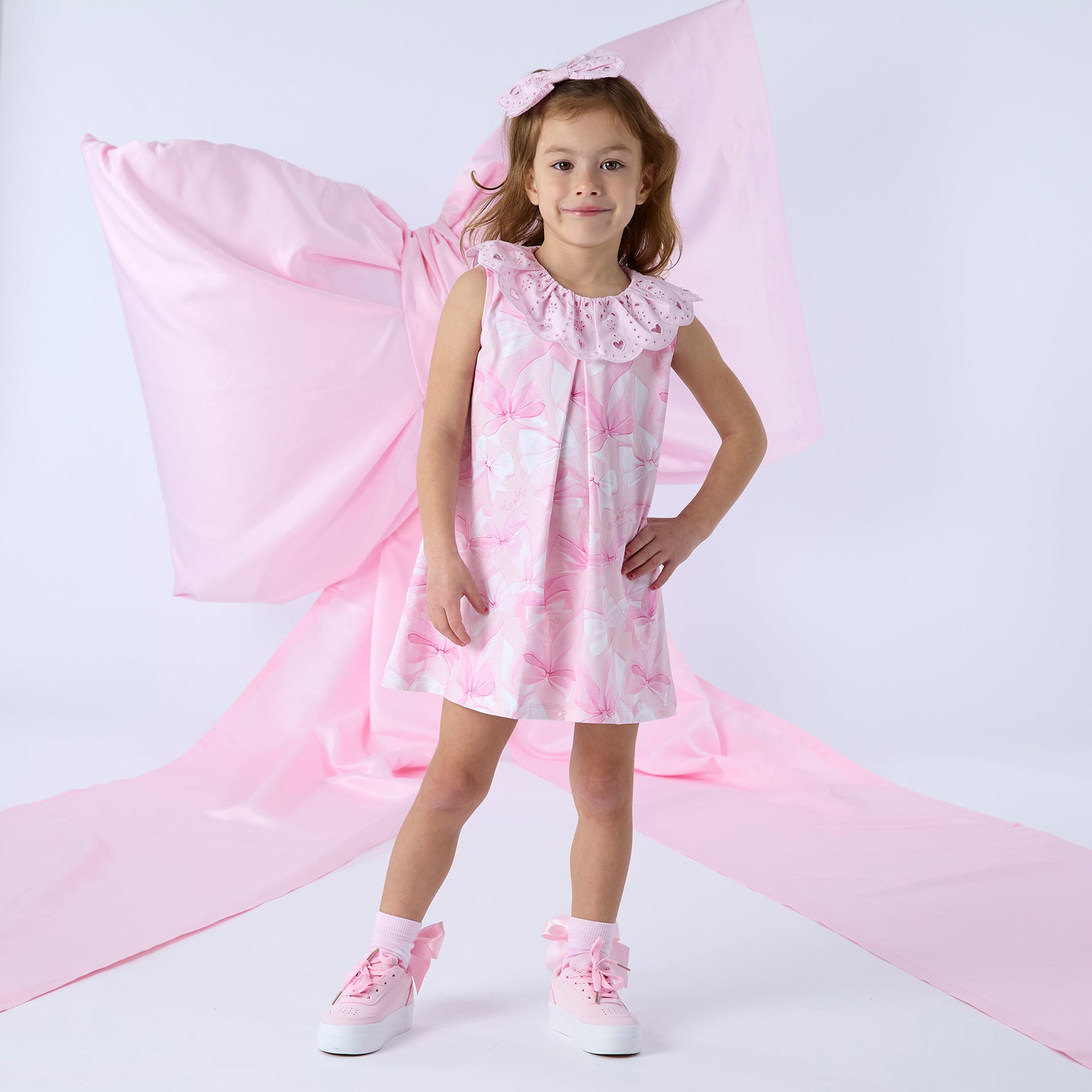 PREORDER SS26 ADee RUTH Pink Bows Dress