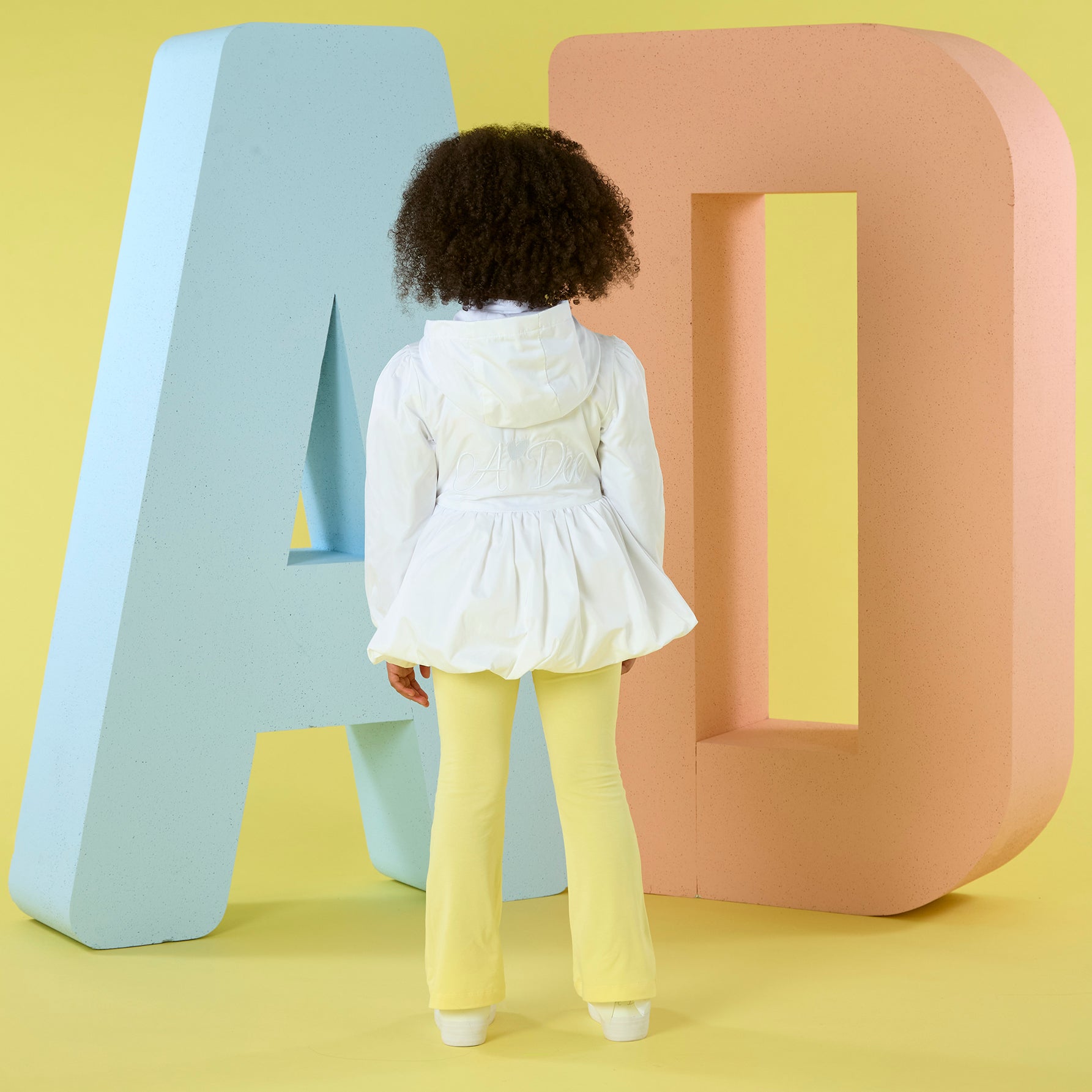 PREORDER SS26 ADee STELLA White Logo Bows Jacket