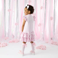 SS25 ADee CAIRO Pink Logo Frill Tennis Dress