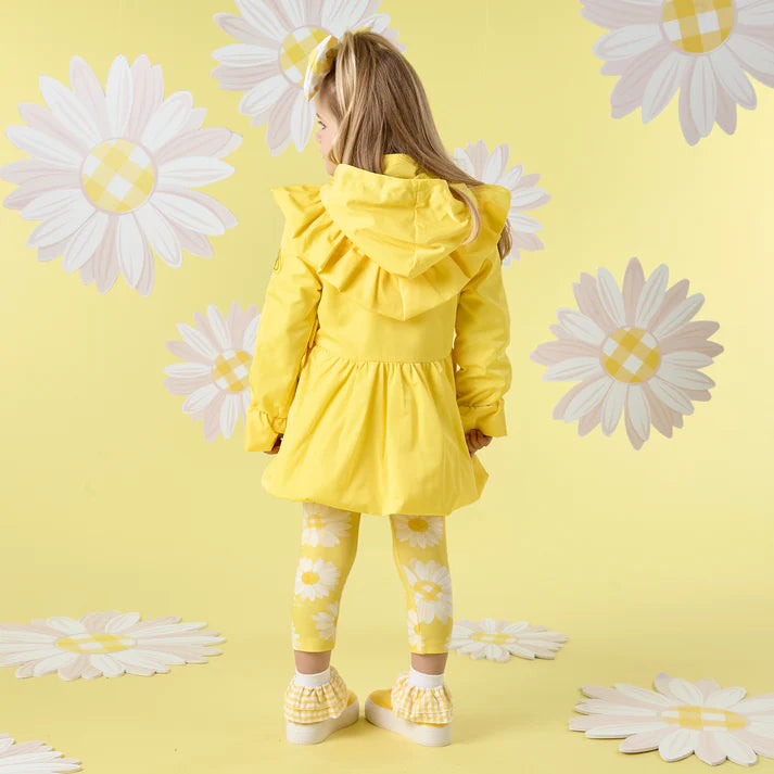 SS25 ADee NATALIE Yellow Bow Frill Jacket