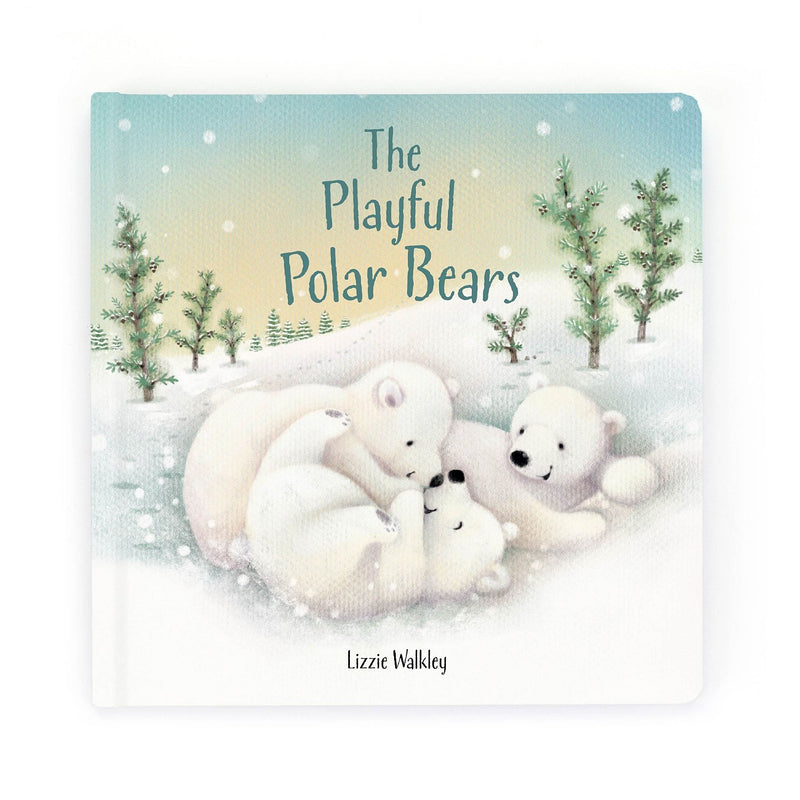 Jellycat Christmas 'The Playful Polar Bears' Book