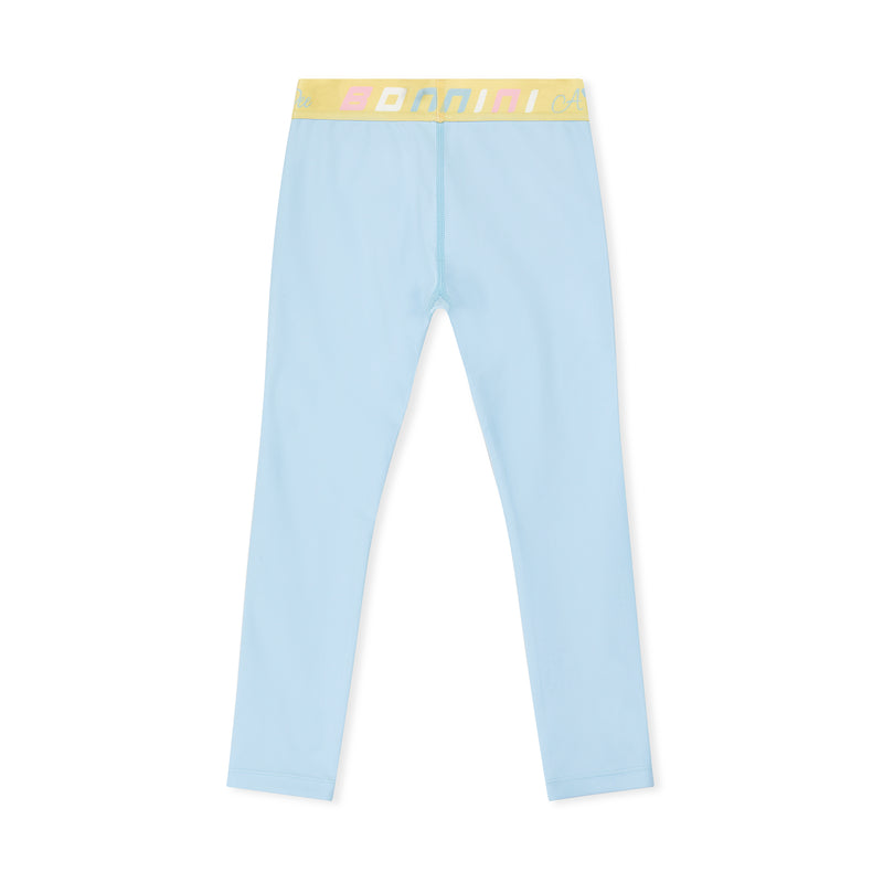 SS25 Bonini INSPIRE Blue Multicoloured Logo Leggings