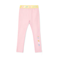SS25 Bonini INSPIRE Pink Multicoloured Logo Leggings