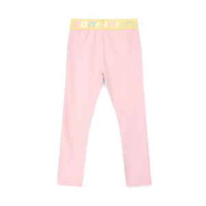 SS25 Bonini INSPIRE Pink Multicoloured Logo Leggings
