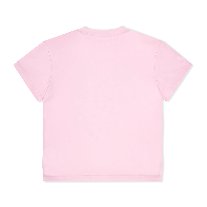Bonini DYNAMIC Pink Heart Oversized Tee