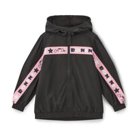 AW25 Bonini FUTURE Black & Pink Tape Logo Jacket