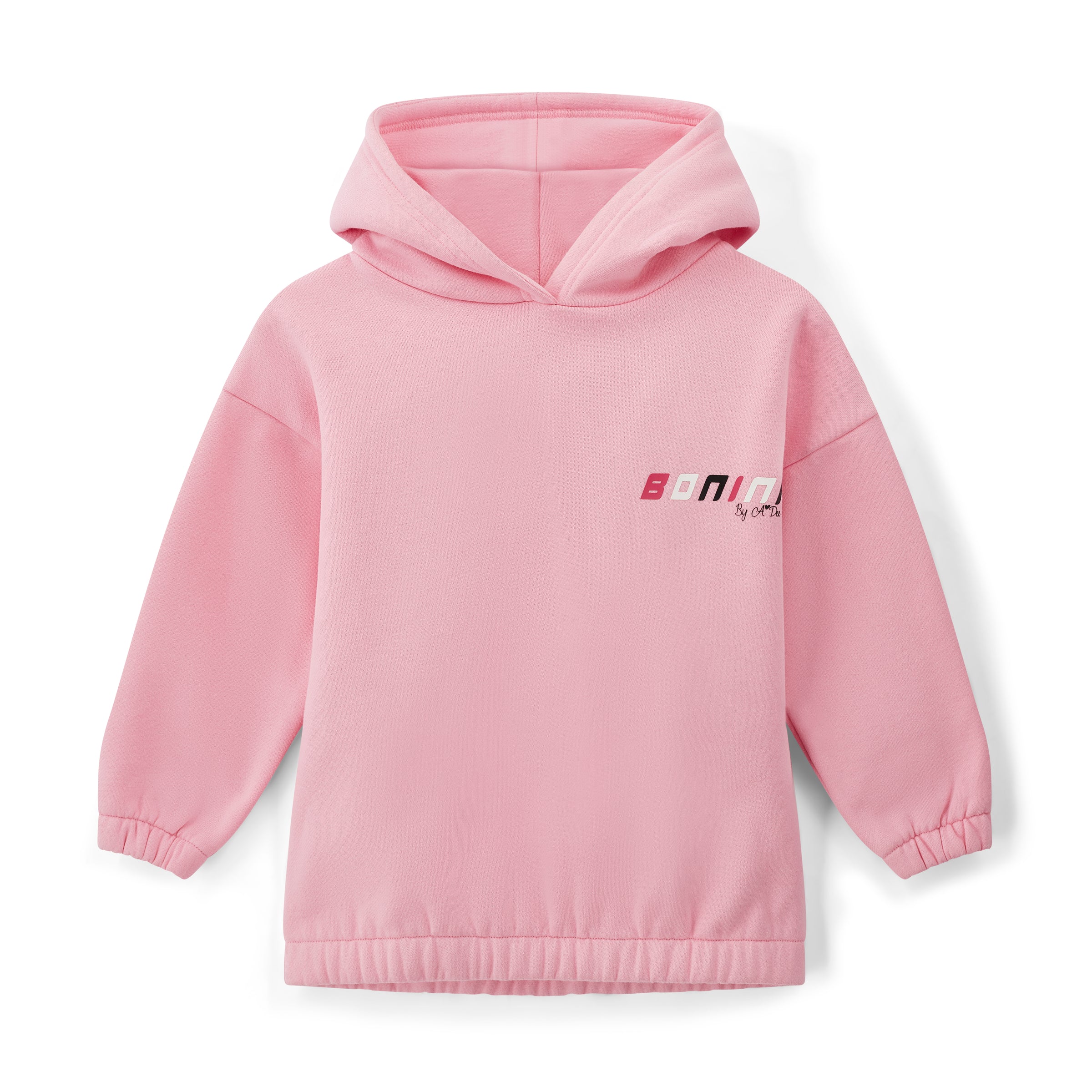 AW25 Bonini SPARKLE Pink Oversized Logo Hoody