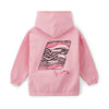 AW25 Bonini SPARKLE Pink Oversized Logo Hoody
